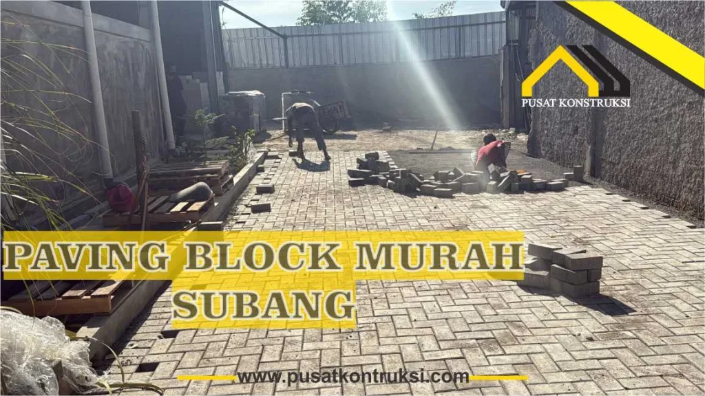 Paving Block Murah Subang